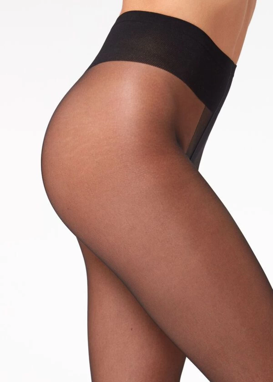 Calzedonia 20 Denier Sheer Tights 019 - Black Ultra Soft Comfortable Pantyhose