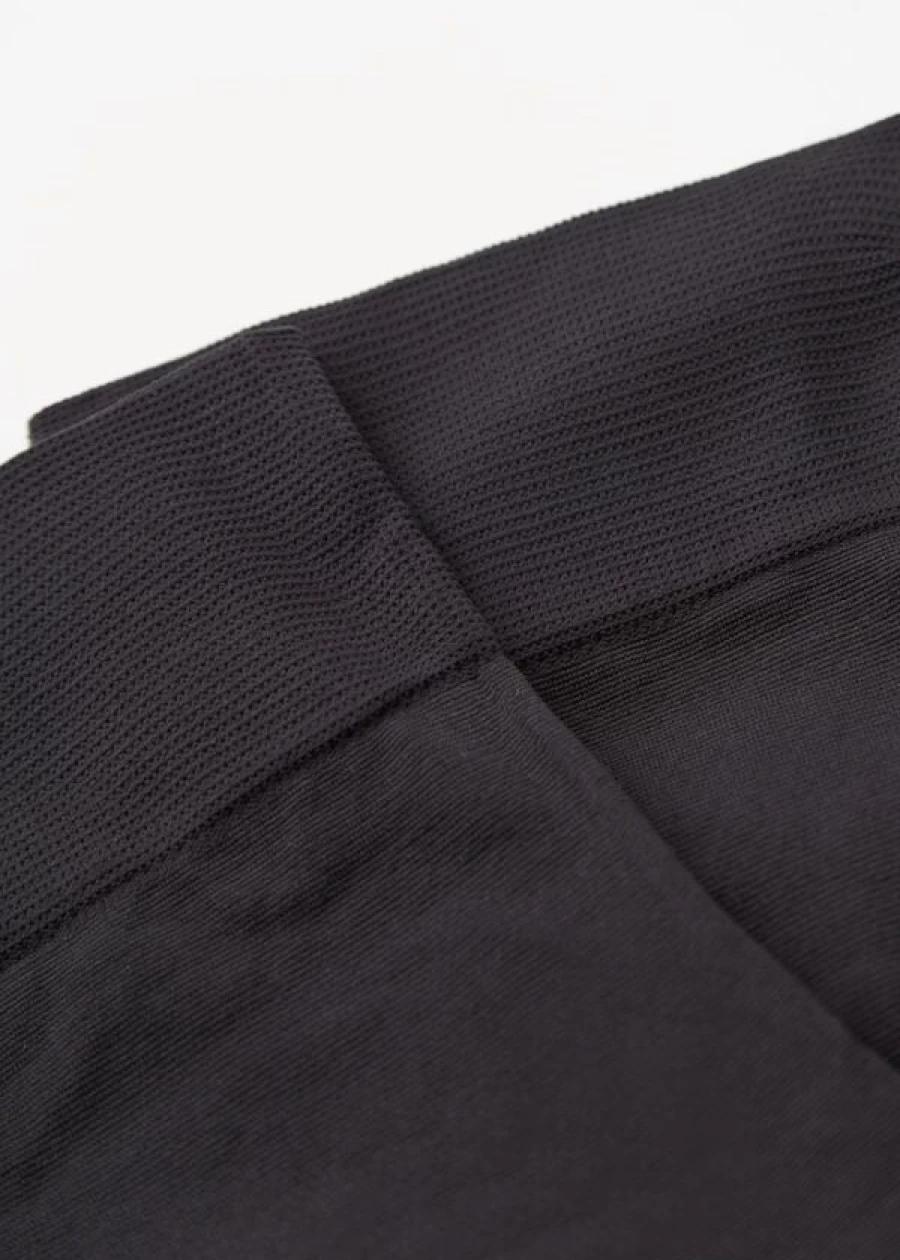 Calzedonia 60 Denier Black Microfiber Knee-High Socks for Women