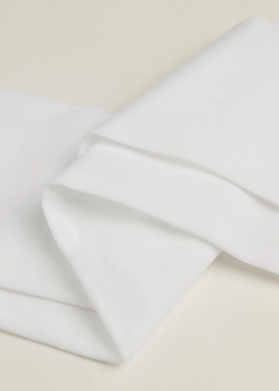 Calzedonia Girls' 50 Denier Soft Touch Tights in 001 - White | Comfortable & Durable