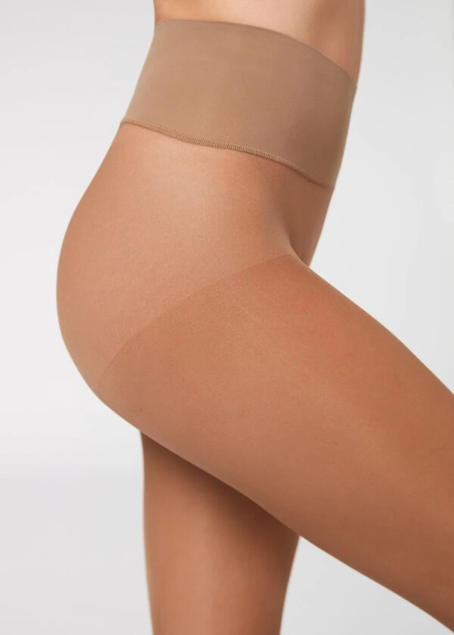 Calzedonia Essential Invisible 40 Denier Sheer Tights in 022 Nude 9 Natural