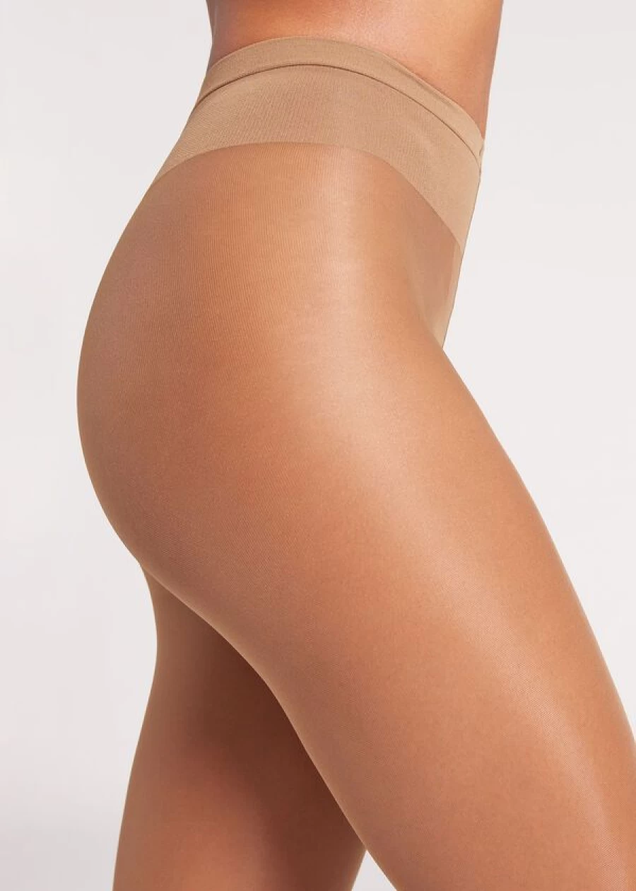 Calzedonia 40 Denier Sheer Tights in 022 - Nude 9 - Natural | Comfortable & Stylish Nude Tights