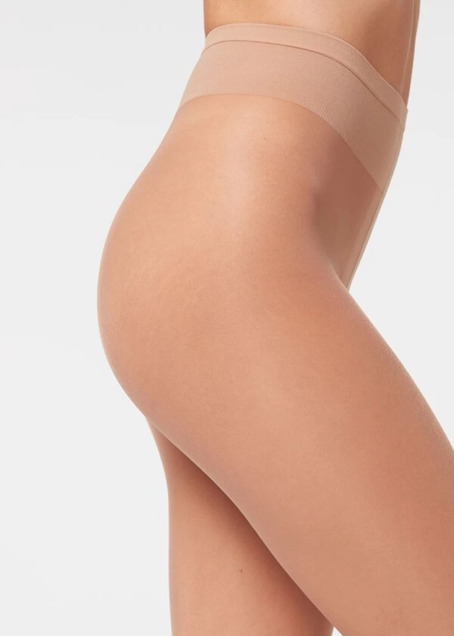 Calzedonia 40 Denier Sheer Tights in 3294 Nude 4 Natural - Comfortable & Stylish Nude Tights
