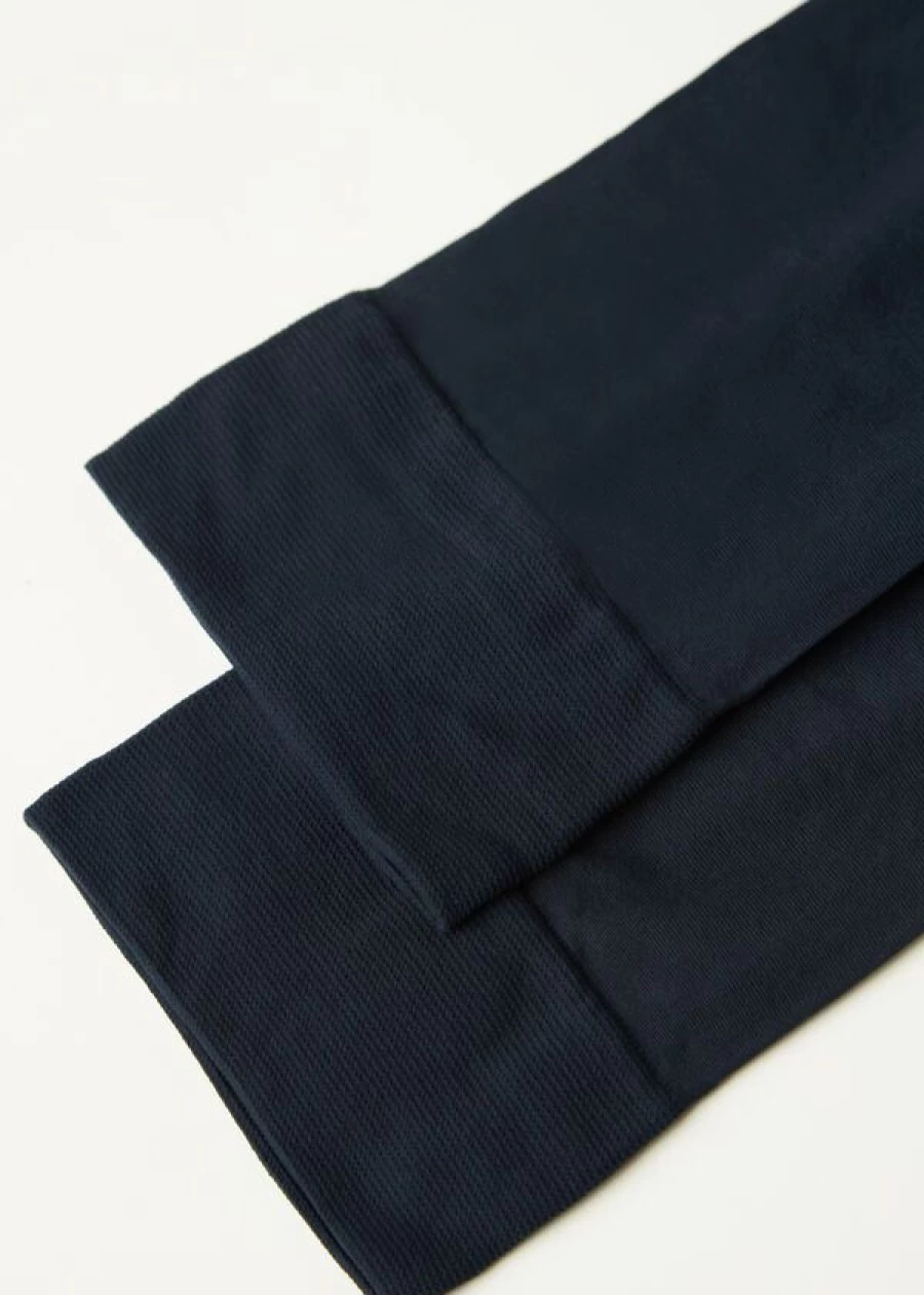 Calzedonia 30 Denier Semi Opaque Microfibre Knee-High Socks in 016 - Blue