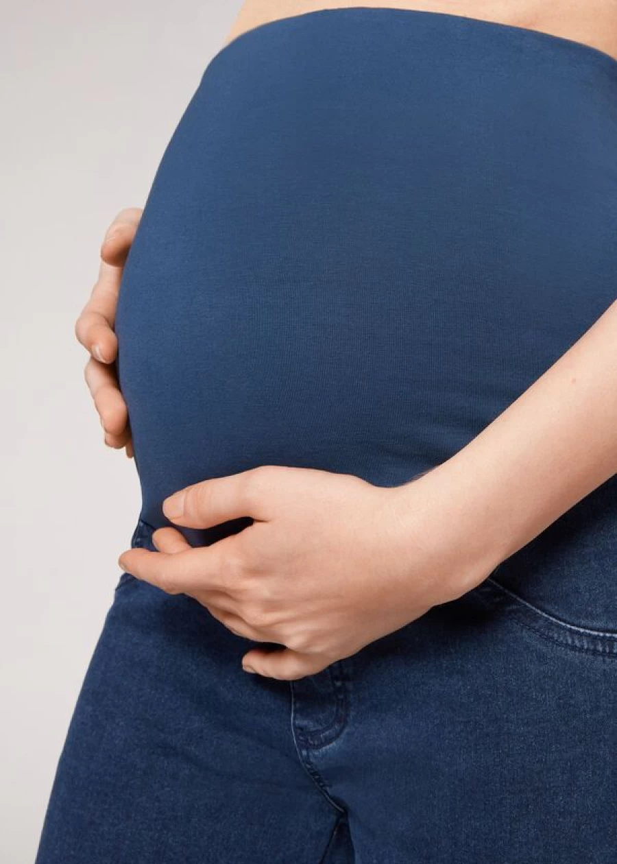 Calzedonia Maternity Denim Leggings - Blue Denim 3210 for Comfort & Style
